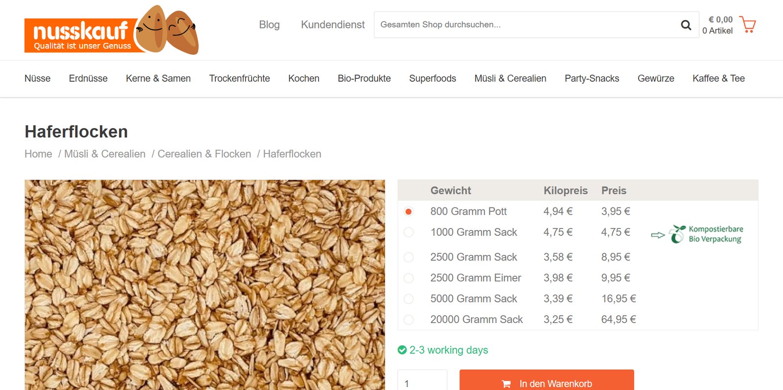 Warum Haferflocken ein ideales Frühstück sind